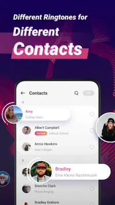 Ringtones songs - RingWall android App screenshot 1
